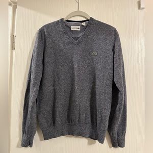 Lacoste Men’s Pullover Sweater - Grey